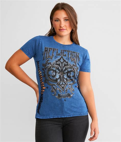 affliction women's t shirts